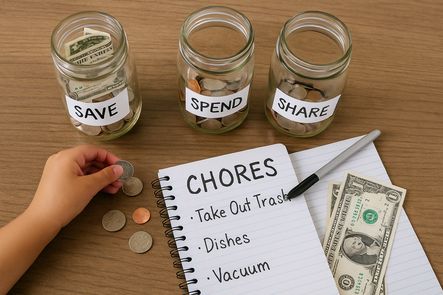 Kids & Money: A Simple Allowance System That Works